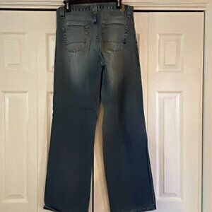 *♪ Vintage Distressed Straight Leg  Mens Jeans 1990s Y2k - Size 31 x 34 *♪